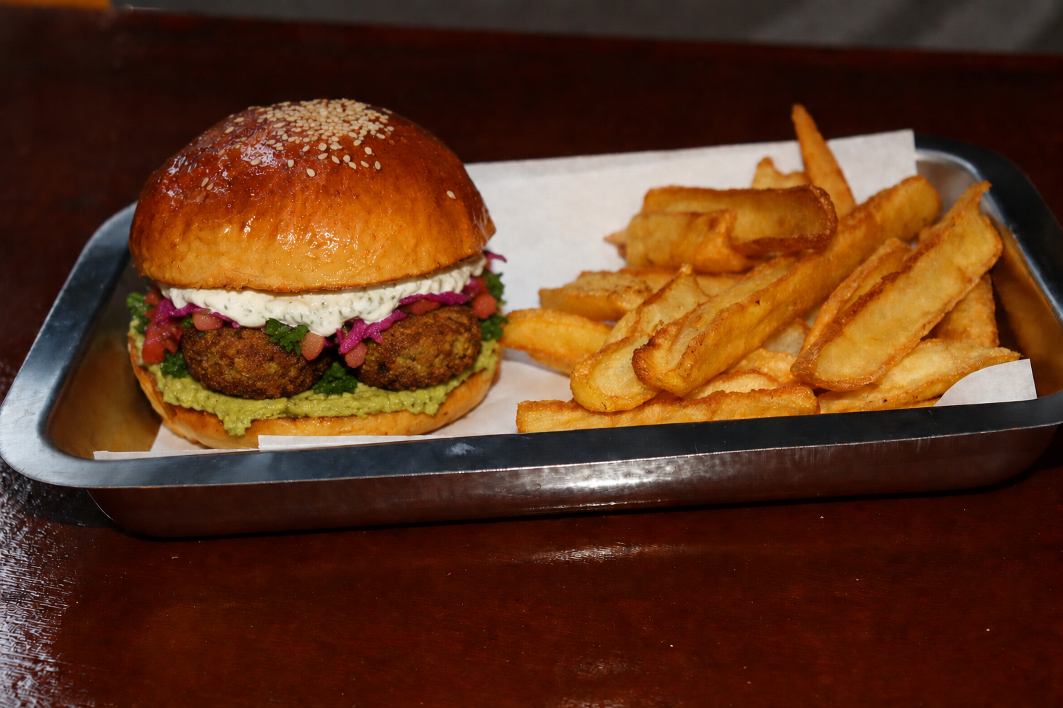 VEJETERYAN BURGER 